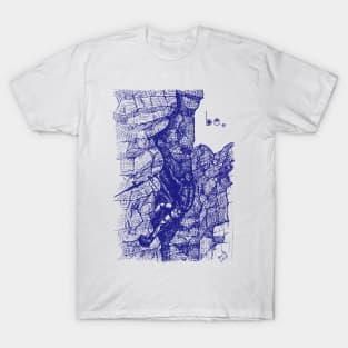 Resonance - Climber - pen drawing T-Shirt